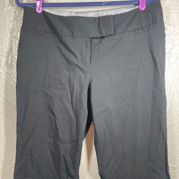 Torrid Black Flared Leg Low Rise Curvy Stretch‎ Plus Size Pant Womens 10 Tall - Picture 2 of 7